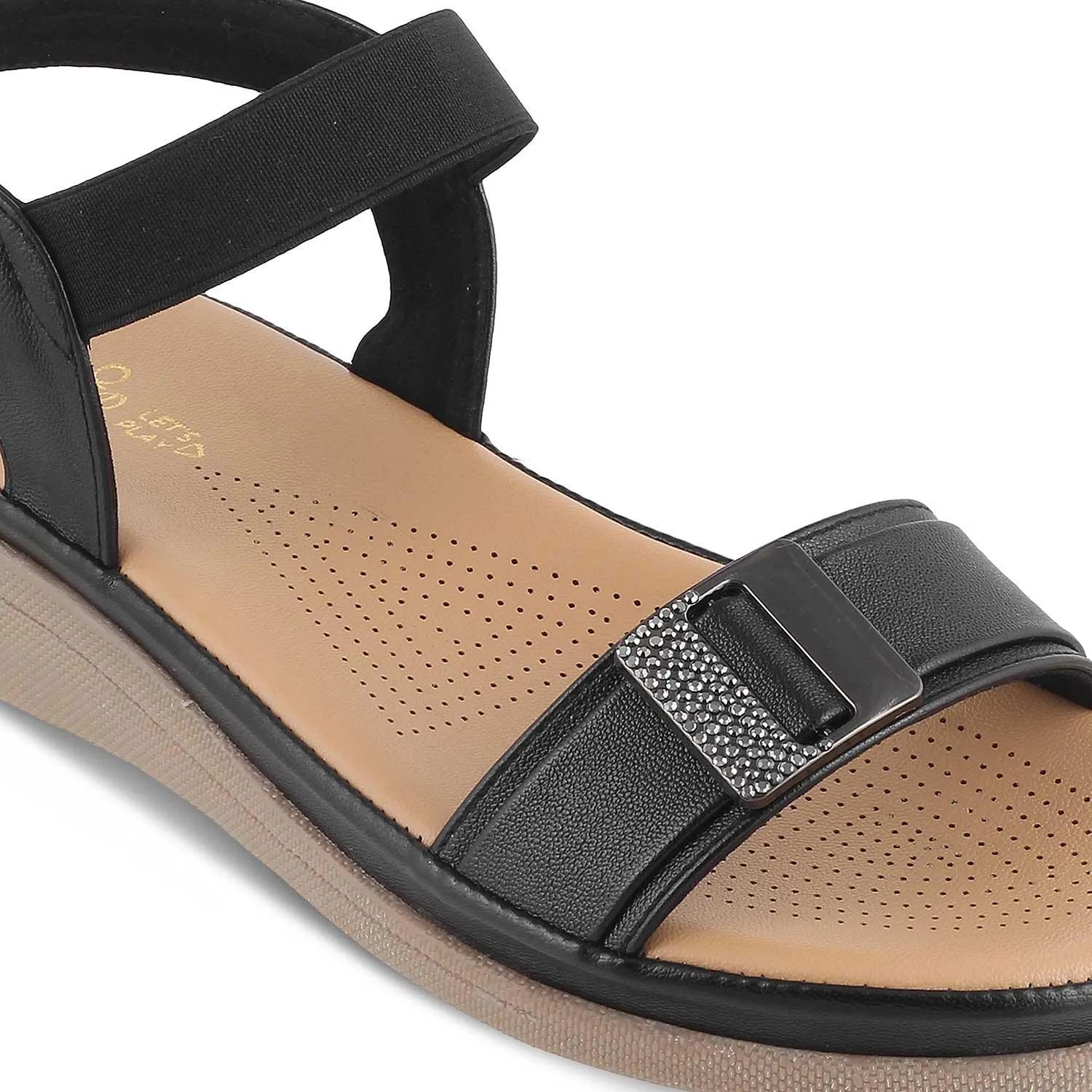 The Stepi Black Women's Casual Flats Tresmode