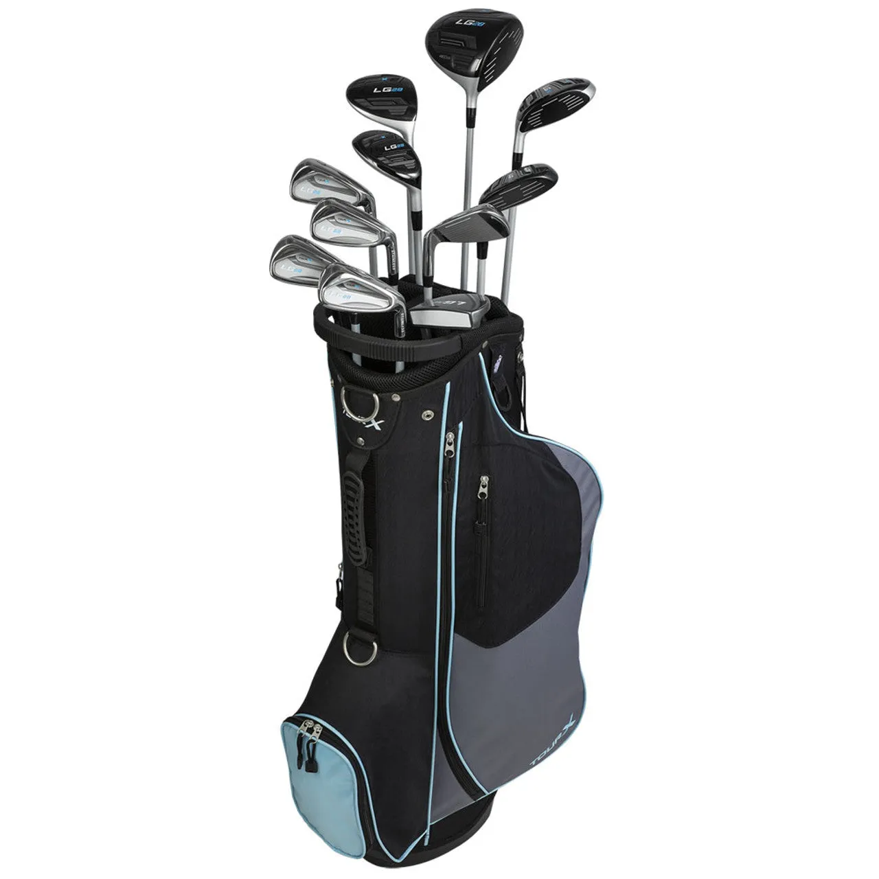 Tour X LG28 Womens Golf Set Black/Blue