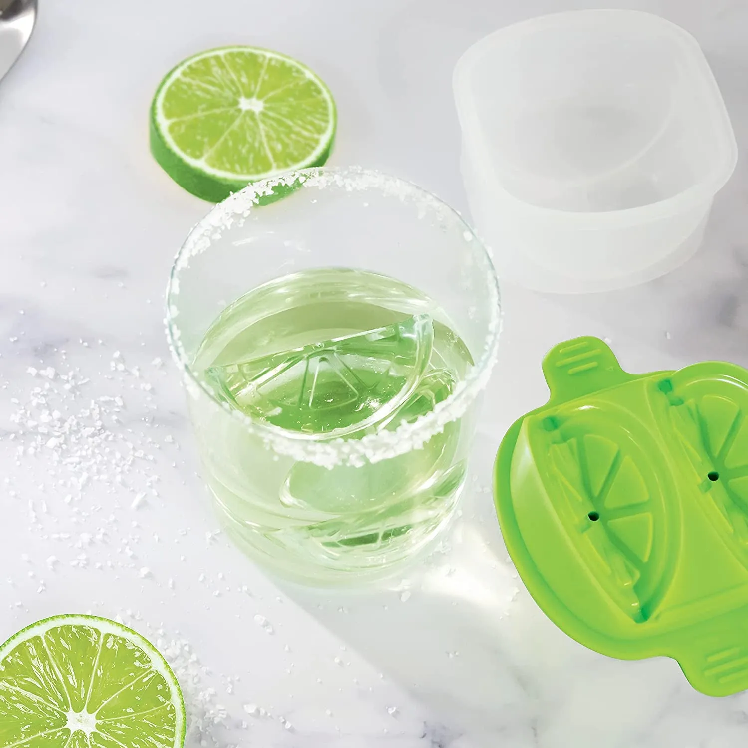 Tovolo Lime Wedge Ice Molds Set-2