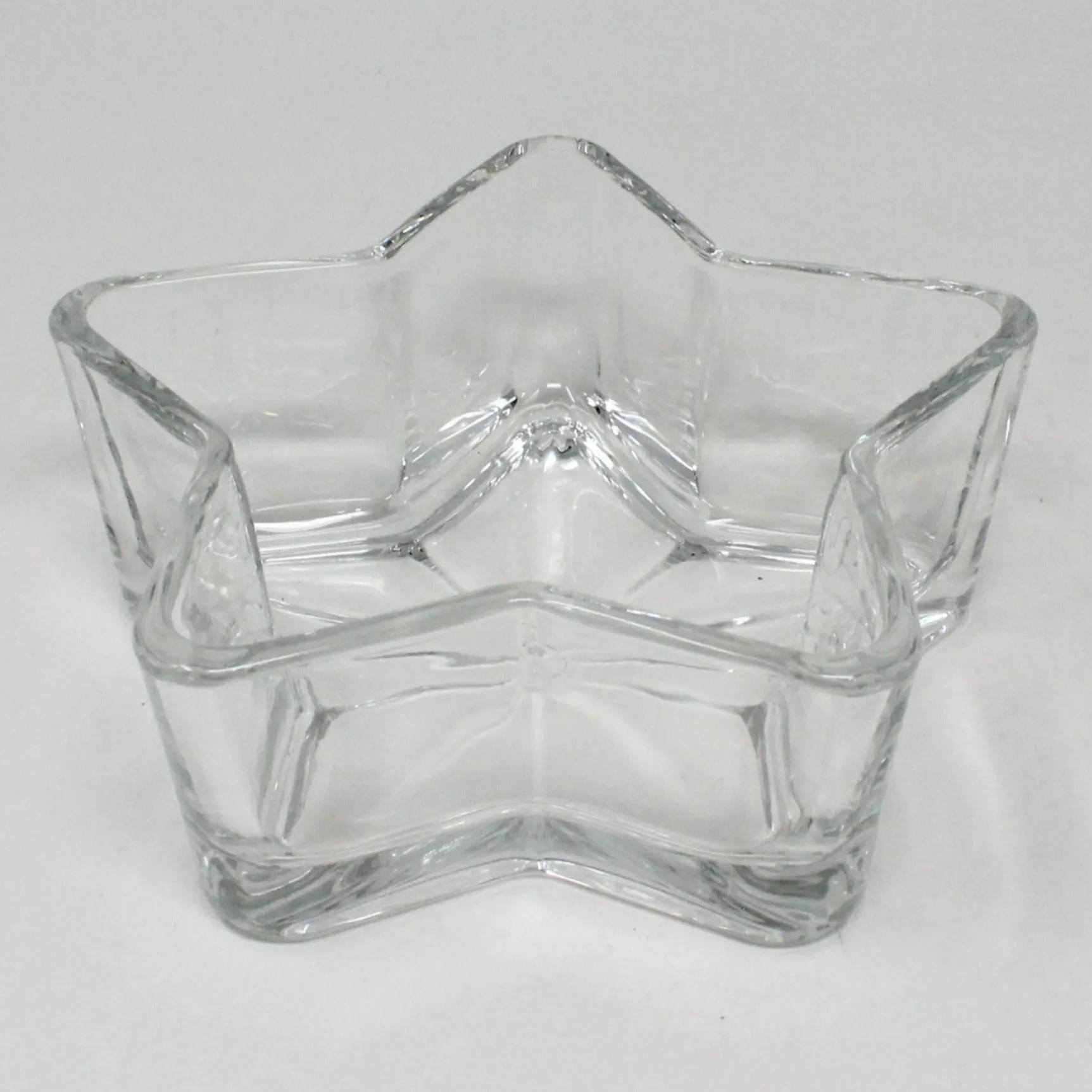 Trinket Dish, Libbey, Star Shaped Dish, Clear Glass, Decorative