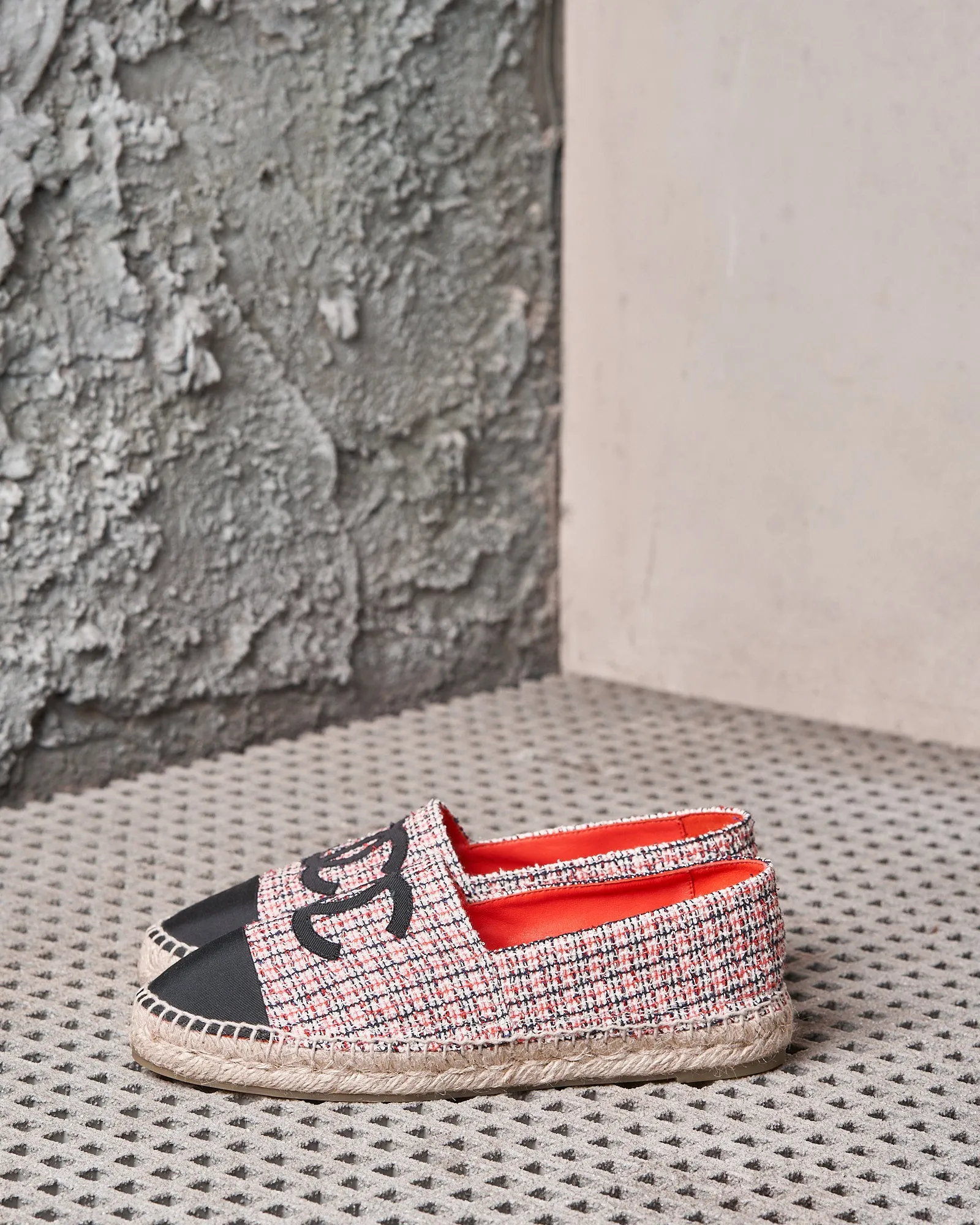 Tweed espadrilles