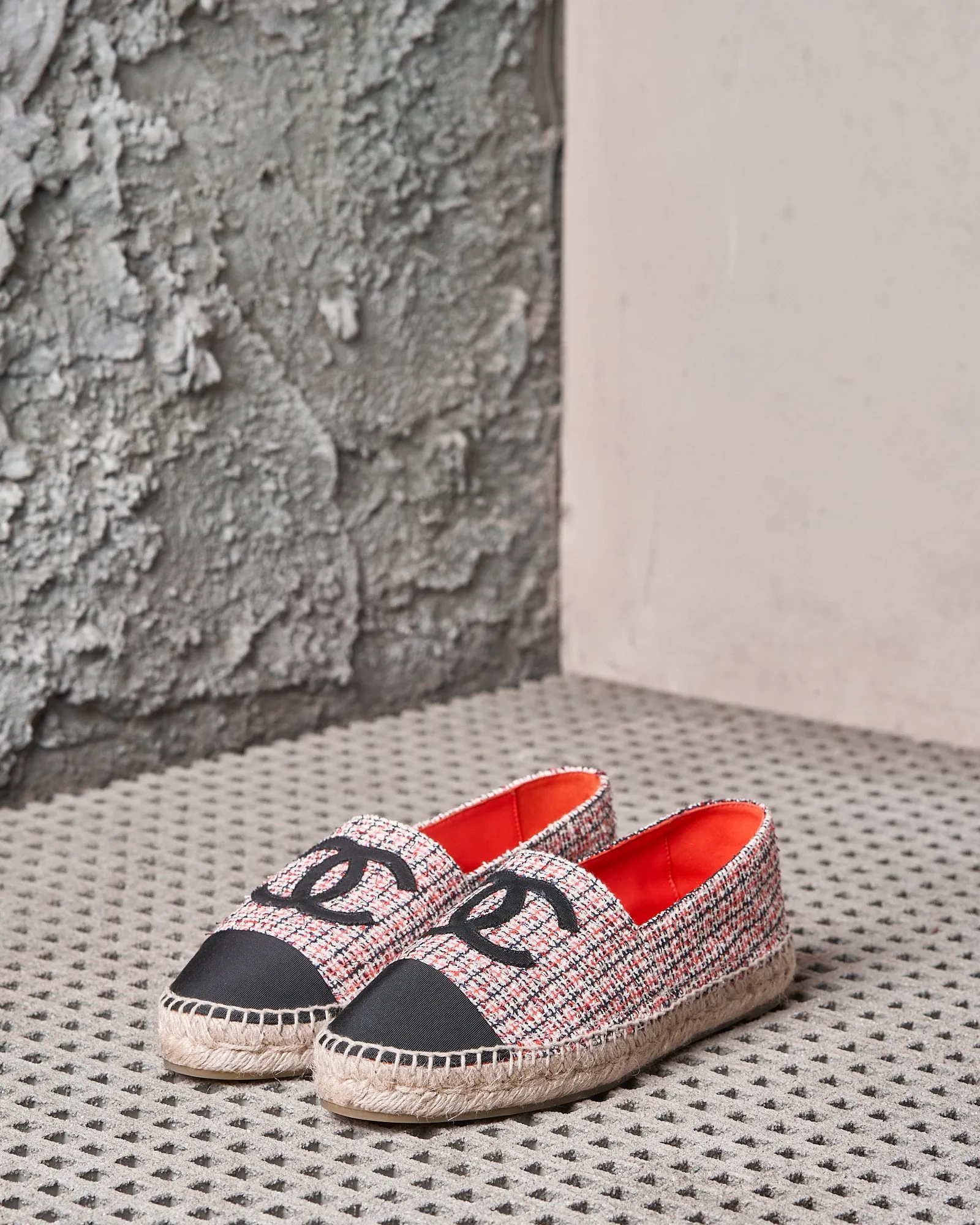 Tweed espadrilles