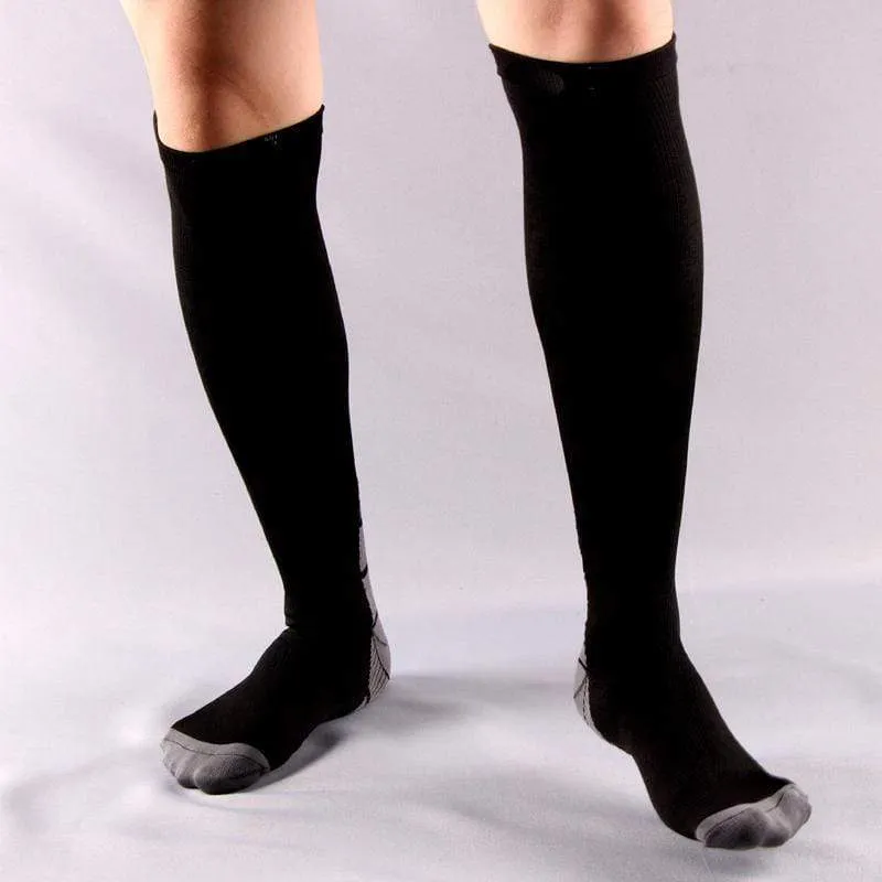 Unisex Anti-Fatigue Circulation & Compression Socks - 6 Pack