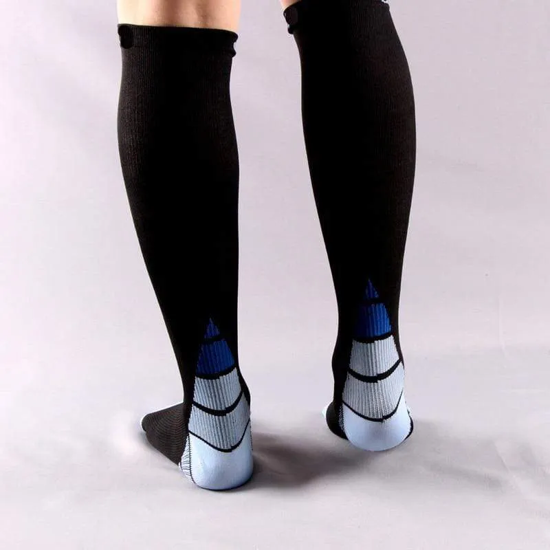 Unisex Anti-Fatigue Circulation & Compression Socks - 6 Pack