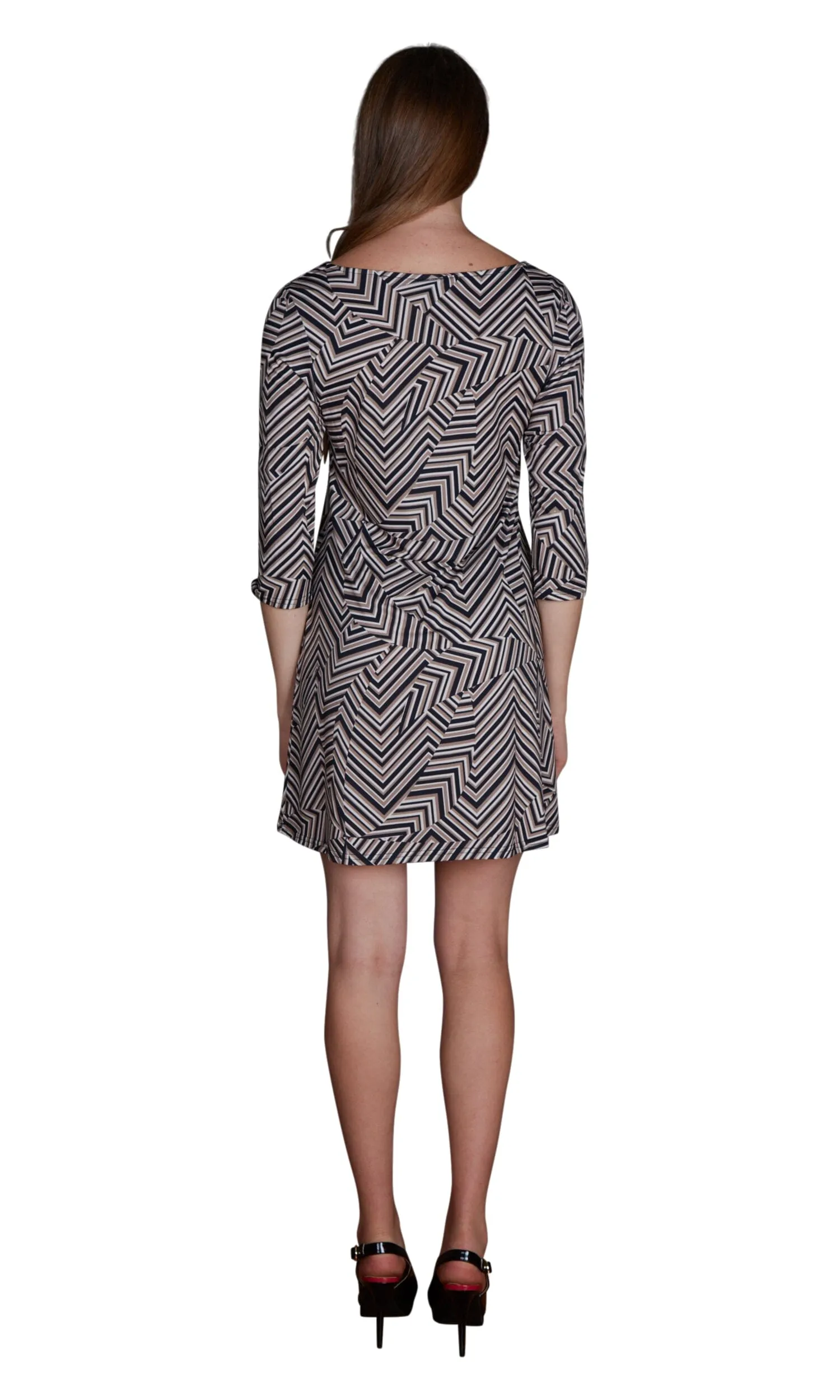 Viereck Intel Boatneck Mini Dress