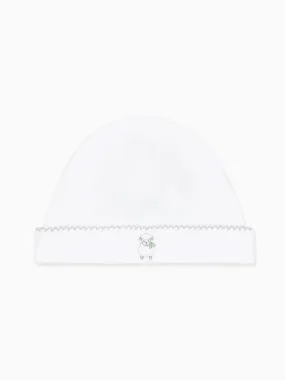 White Victoria Sheep Baby Hat