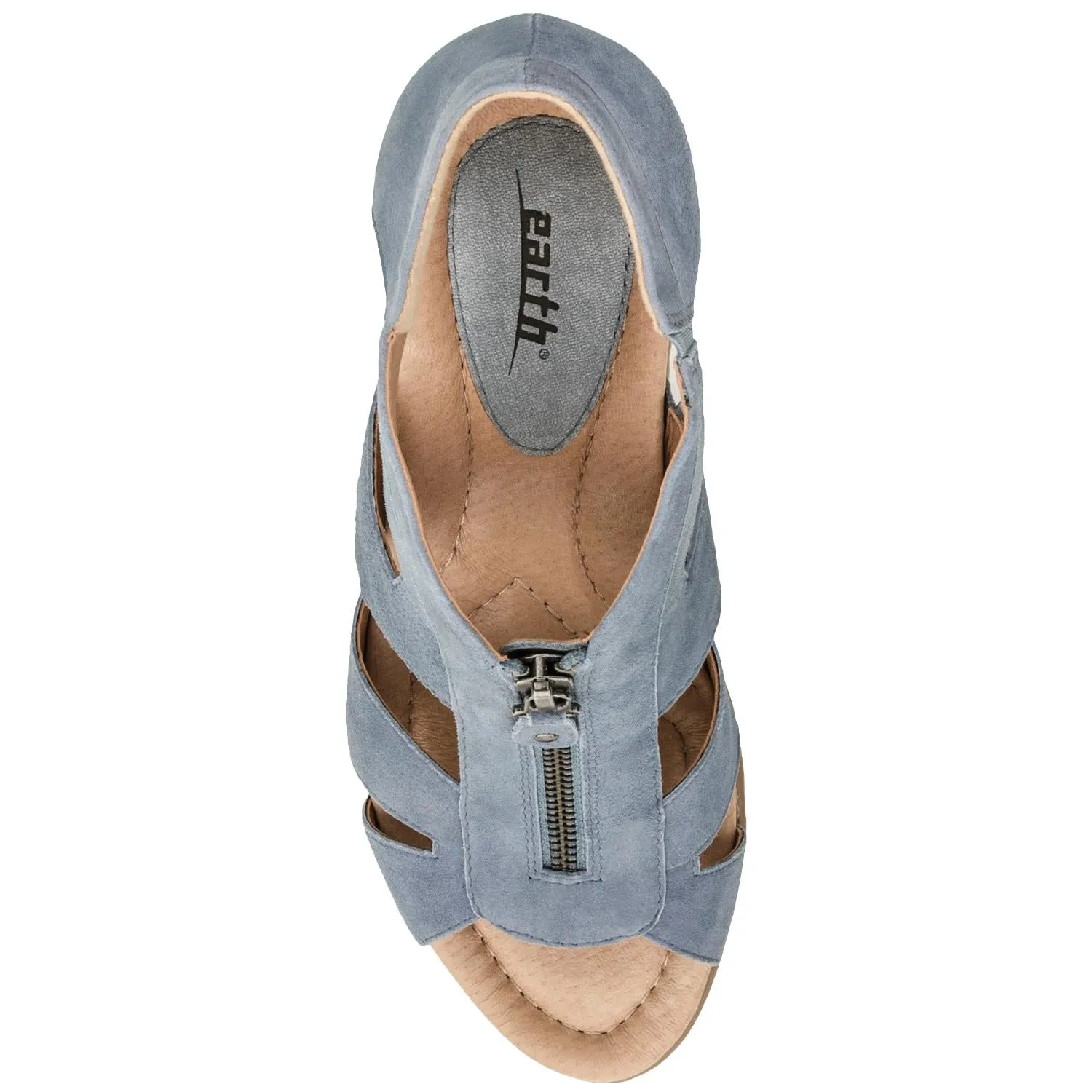 Women's Earth Poppi Dusty Blue Suede