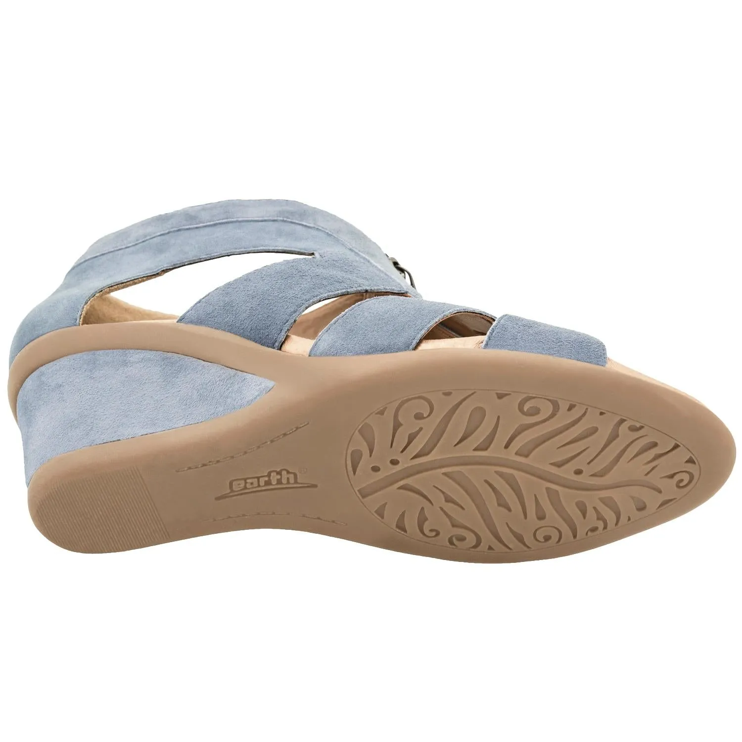 Women's Earth Poppi Dusty Blue Suede