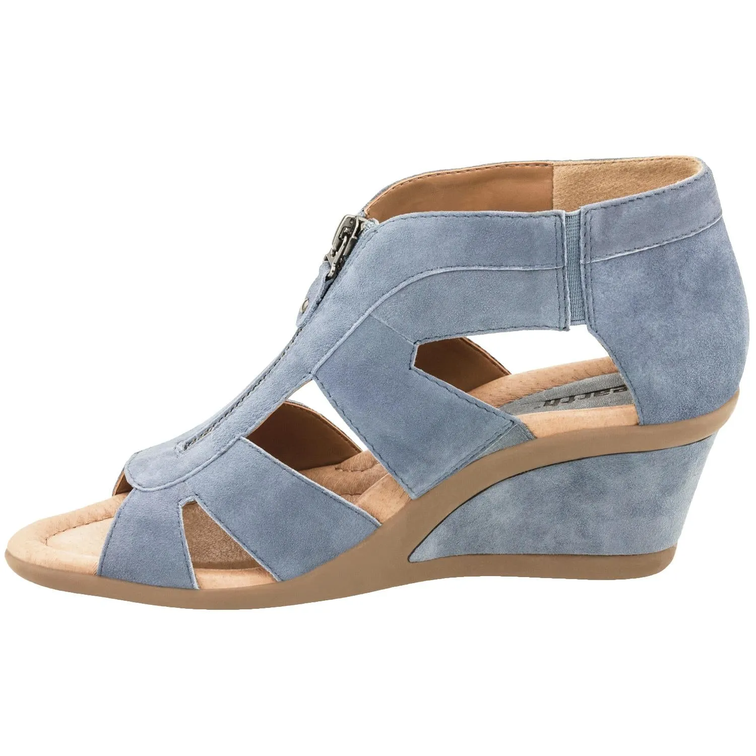 Women's Earth Poppi Dusty Blue Suede