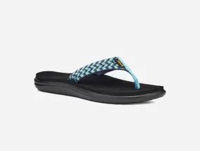 Women's TEVA | Voya Flip Flop Sandal | Paint Tracks Blue