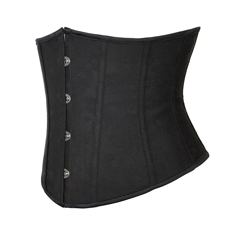 Women's Waist Training Corsets Underbust Hourglass Silhouette Body Shaper