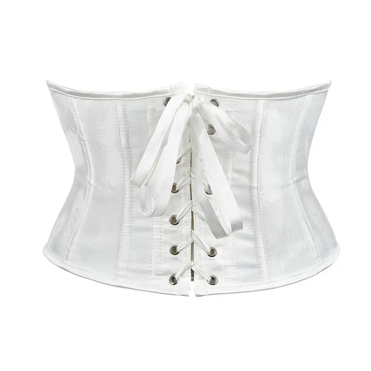 Women's Waist Training Corsets Underbust Hourglass Silhouette Body Shaper