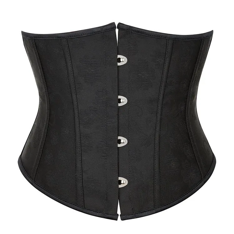 Women's Waist Training Corsets Underbust Hourglass Silhouette Body Shaper